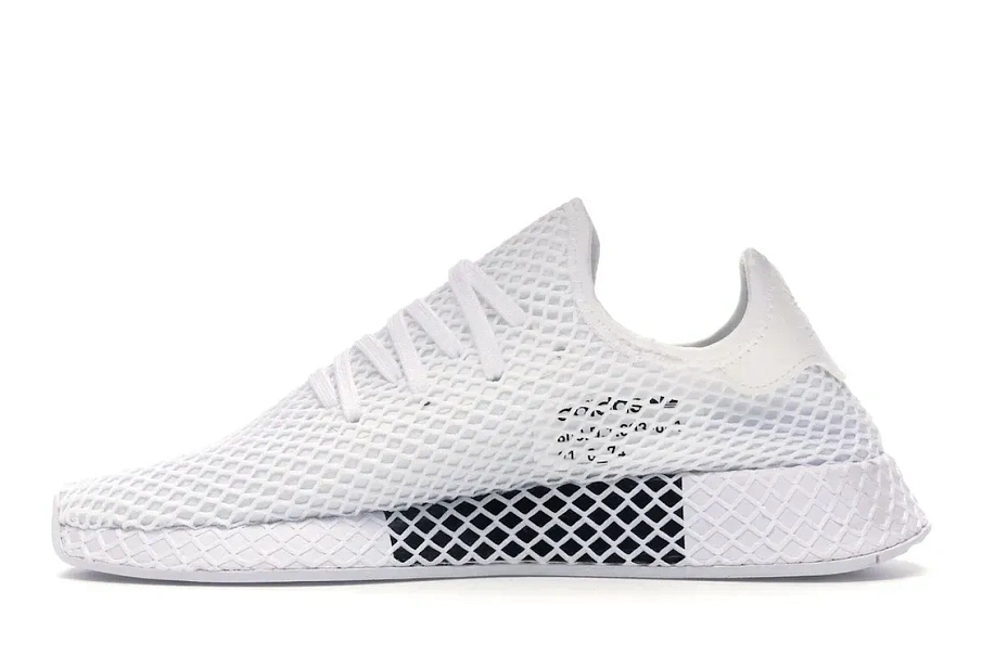 Фото № 3 с приближением к товару «‎adidas Deerupt Triple White»