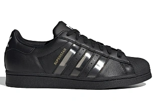 adidas Superstar Black Transparent