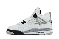 Фото № 4 с приближением к товару «‎Air Jordan 4 Retro OG GS White Cement 2025»