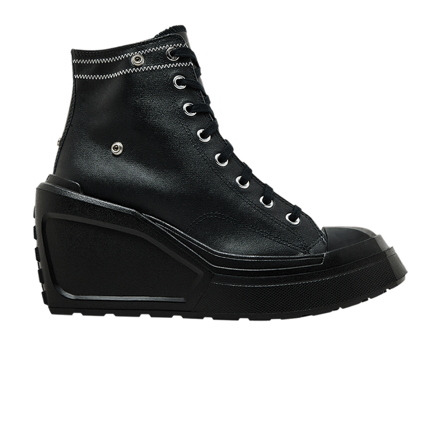 Фото № 1 с приближением к товару «‎Martine Ali x Converse Women's Chuck 70 De Luxe Wedge Triple Black»