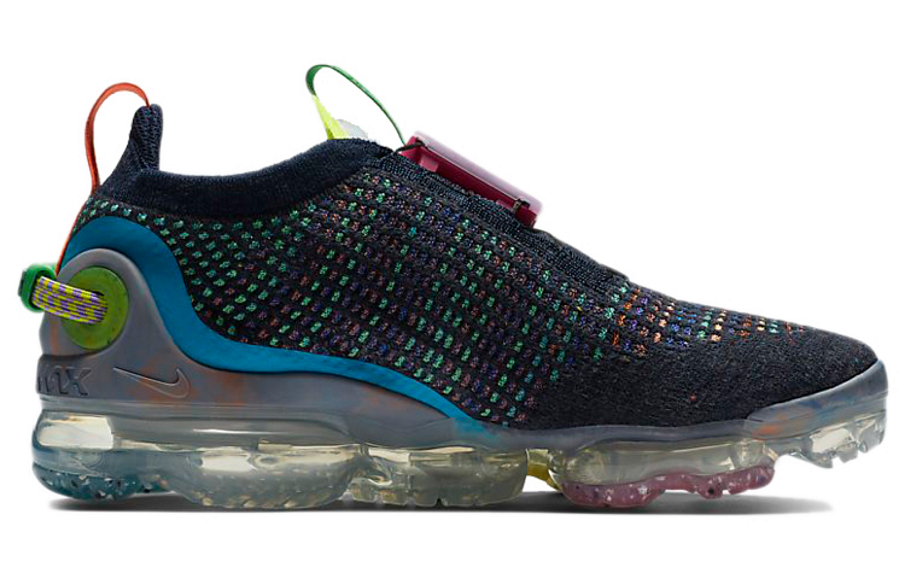 Фото № 2 с приближением к товару «‎Nike Wmns Air VaporMax 2020 Flyknit 'Deep Royal Blue Multi'»