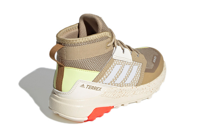 Фото № 4 с приближением к товару «‎adidas Terrex Trailmaker Mid Rain.Rdy K BeigeBrown»