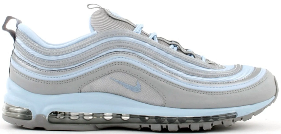 Фото № 1 с приближением к товару «‎Nike Air Max 97 Metallic Silver Ice Blue »