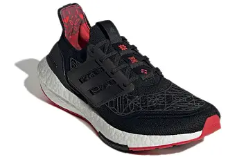 adidas Ultraboost 21 CNY Running Shoes BlackRed - 3