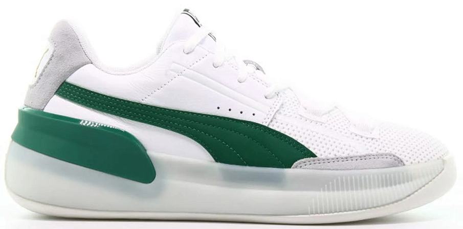 Фото № 1 с приближением к товару «‎Puma Clyde Hardwood White Green»