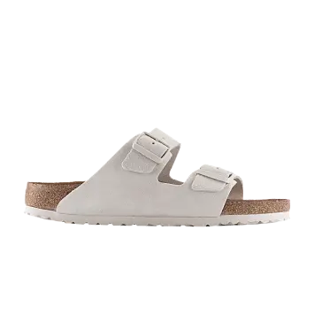 Birkenstock Arizona Soft Footbed Narrow Antique White