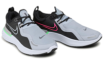 Фото № 3 с приближением к товару «‎Nike React Miler Shield GreyBlackGreen»