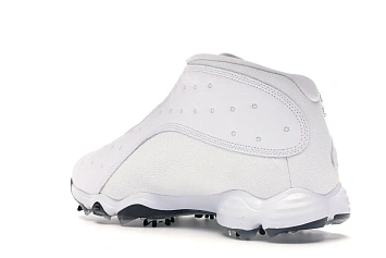 Jordan 13 Retro Golf Cleat White Black - 6