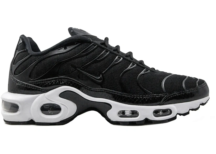 Фото № 1 с приближением к товару «‎Nike Air Max Plus SE Black Snakeskin White »