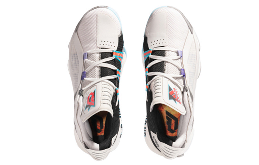Фото № 4 с приближением к товару «‎adidas Dame 6 Gca - Playoff Pack Grey OneGrey ThreeBright Cyan»