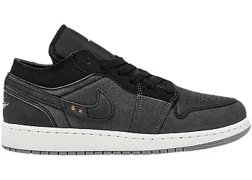 Jordan 1 Low Craft Inside Out Black (DV0478-001)