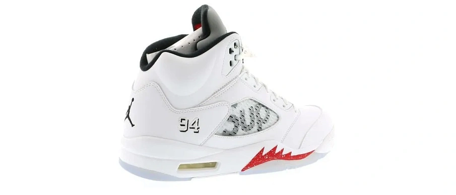 Фото № 6 с приближением к товару «‎Jordan 5 Retro Supreme White»