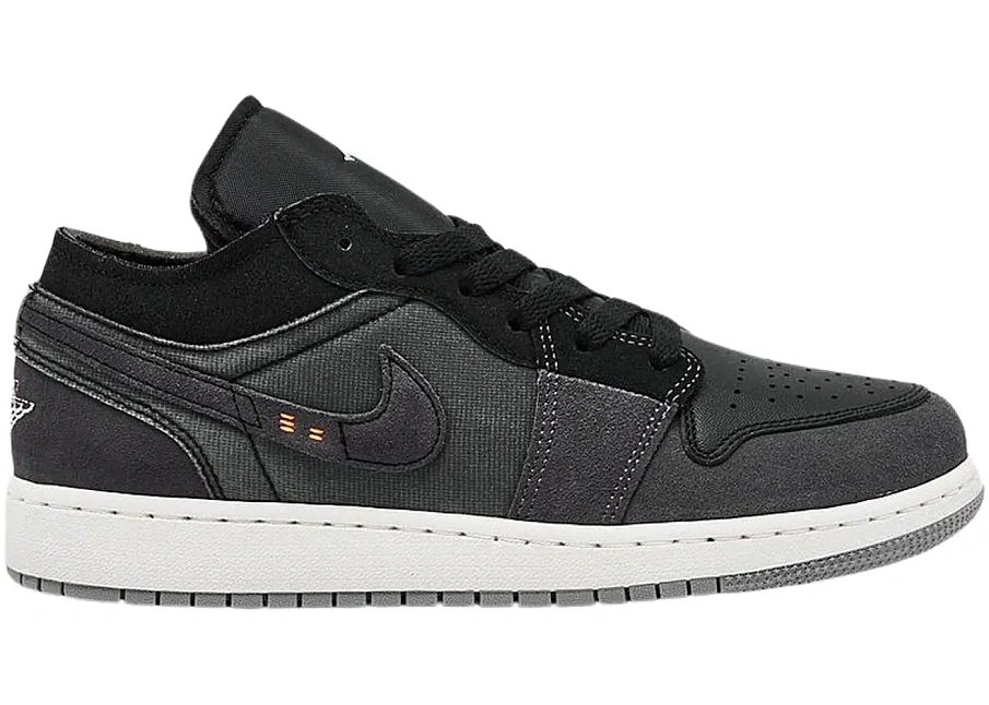 Фото № 1 с приближением к товару «‎Jordan 1 Low Craft Inside Out Black »