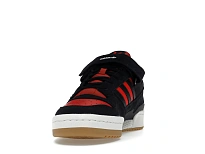Фото № 2 с приближением к товару «‎adidas Forum Low Core Black Core Black Vivid Red»