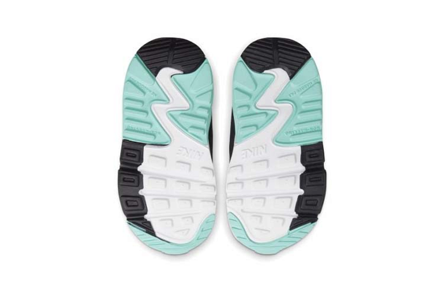 Фото № 4 с приближением к товару «‎(TD) Nike Air Max 90 LTR Sneakers GreyBlackGreen»