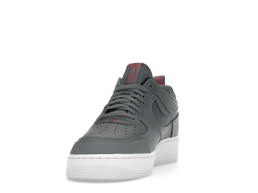 Фото № 3 с приближением к товару «‎Nike Air Force 1 Low LV8 Smoke Grey Red Reflective Swoosh»