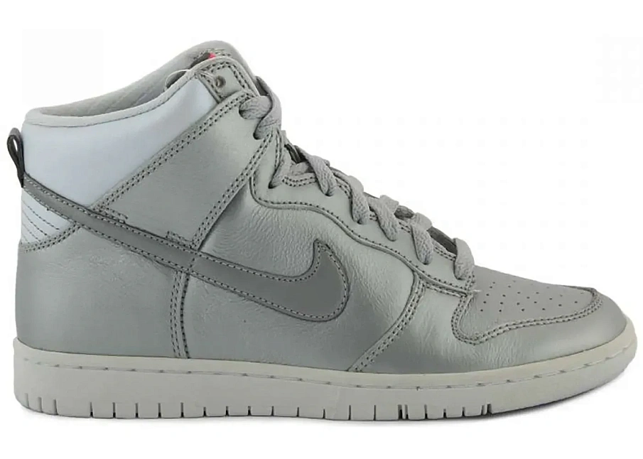 Фото № 1 с приближением к товару «‎Nike Dunk High Skinny Metallic Silver »