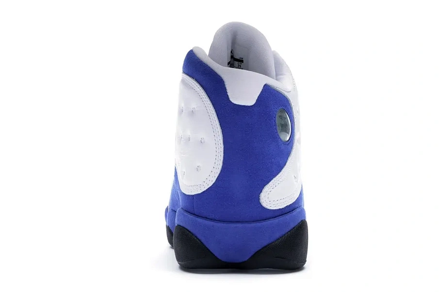 Фото № 4 с приближением к товару «‎Jordan 13 Retro White Hyper Royal Black»