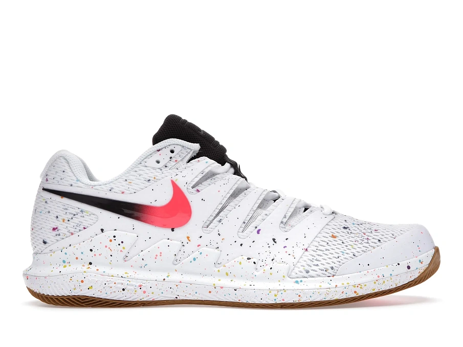 Фото № 1 с приближением к товару «‎Nike Court Air Zoom Vapor X White Oracle Aqua»