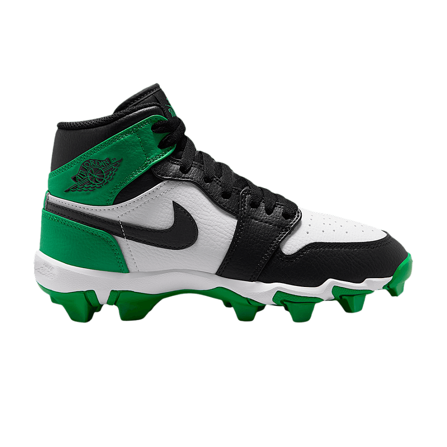 Фото № 1 с приближением к товару «‎Air Jordan 1 Mid GS Black Lucky Green»