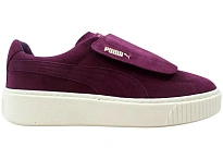 Фото № 1 с приближением к товару «‎Puma Suede Platform Strap Deep Purple Marshmallow  »