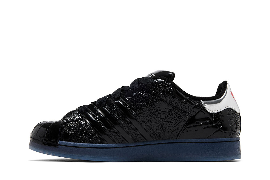 Фото № 4 с приближением к товару «‎Sp5der x adidas Superstar Black»