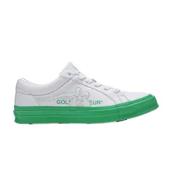 Golf Le Fleur x Converse One Star Ox Kelly Green - 1