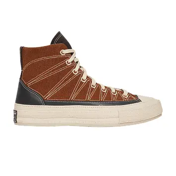 Converse Chuck 70 High Cozy Granola - Brindle Brown Steel - 1