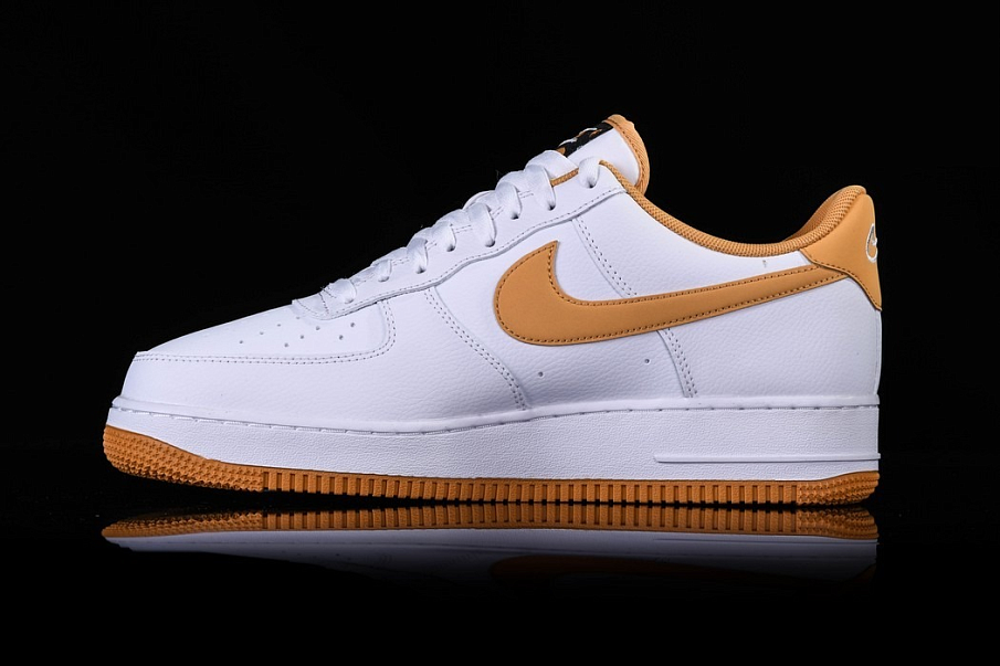 Фото № 3 с приближением к товару «‎Nike Air Force 1 ’07 Double Swosh Light Ginger »
