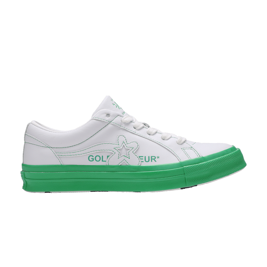 Фото № 1 с приближением к товару «‎Golf Le Fleur x Converse One Star Ox Kelly Green»