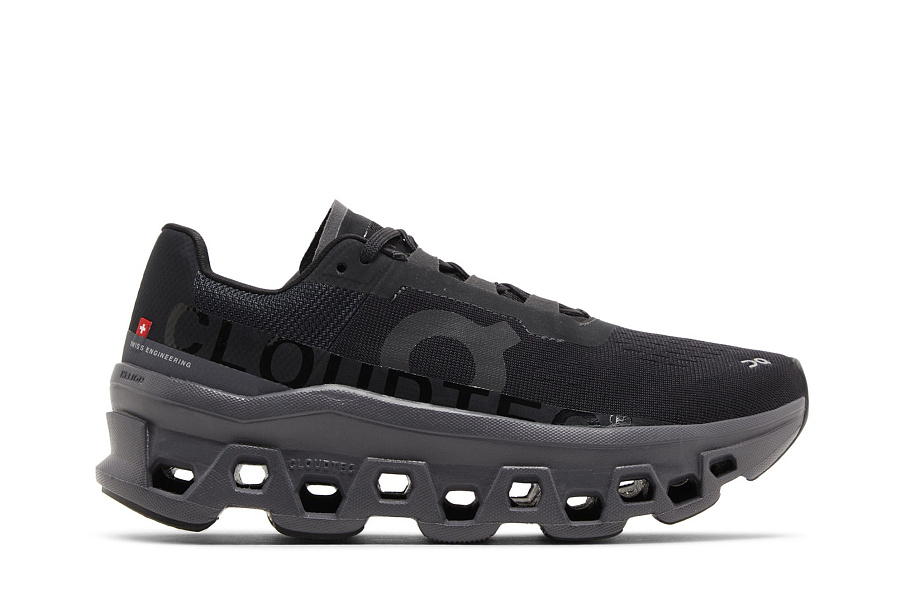 Фото № 2 с приближением к товару «‎Women's Cloudmonster Black Magnet»