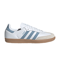 Фото № 1 с приближением к товару «‎adidas Women's Samba OG White Ash Blue Gum»