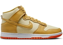Фото № 1 с приближением к товару «‎Nike Dunk High Wheat Gold Safety Orange»