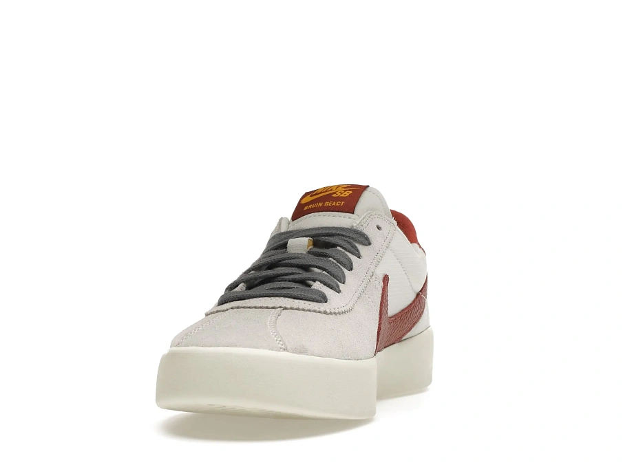 Фото № 2 с приближением к товару «‎Nike SB Bruin React Grey Team Red»