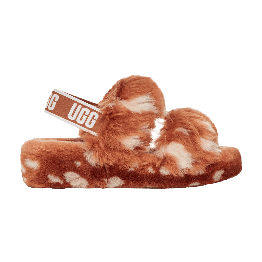 Фото № 1 с приближением к товару «‎UGG Women's Oh Yeah Slide Natural Spots»