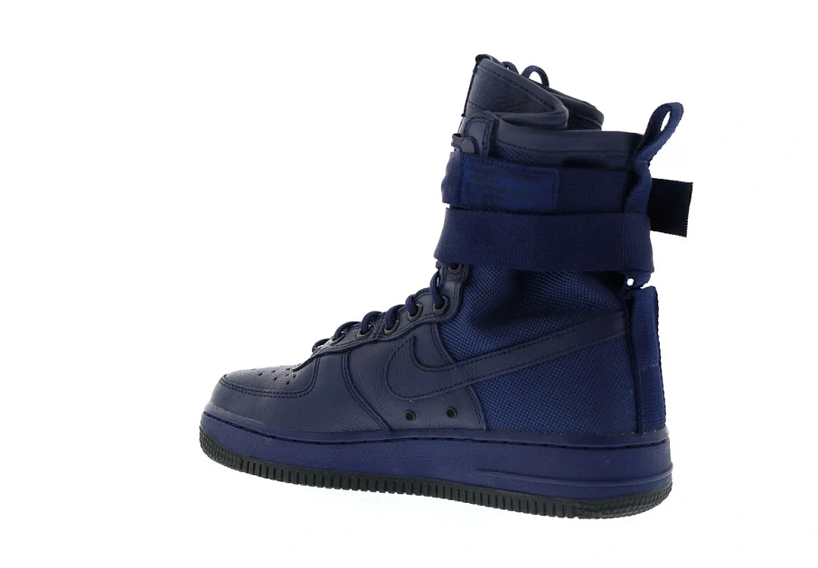 Фото № 3 с приближением к товару «‎Nike SF Air Force 1 Binary Blue »