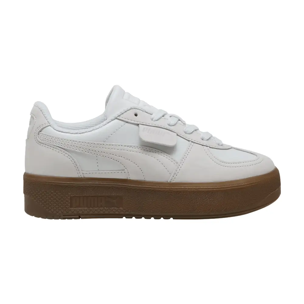 Puma Women's Palermo Elevata Premium Feather Grey Haute Coffee - 1