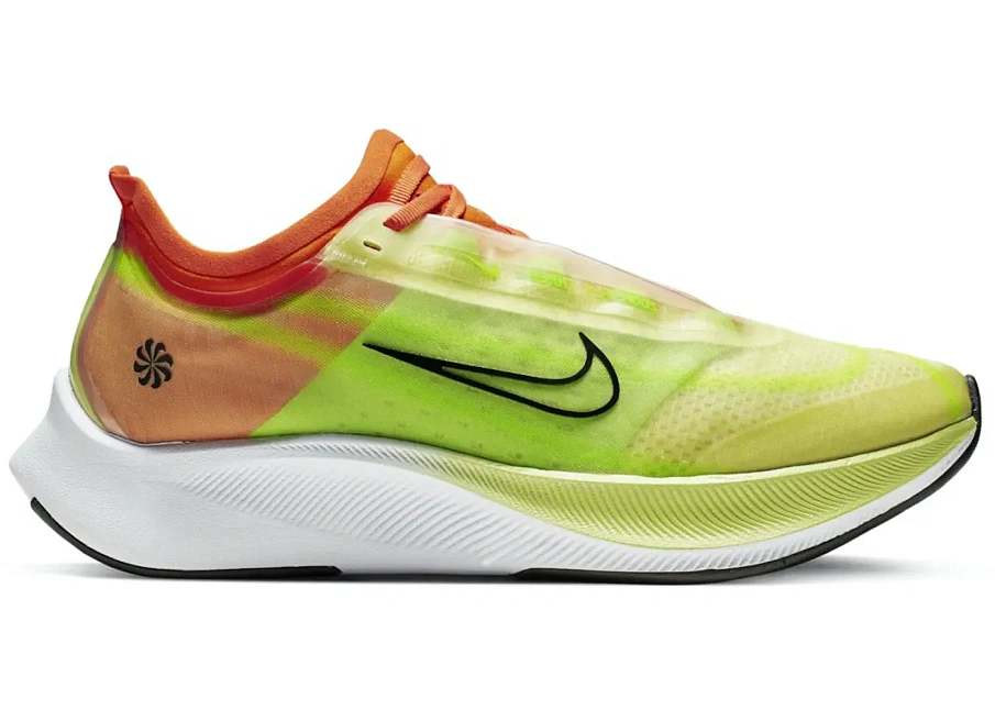 Фото № 1 с приближением к товару «‎Nike Zoom Fly 3 Rise Luminous Green »