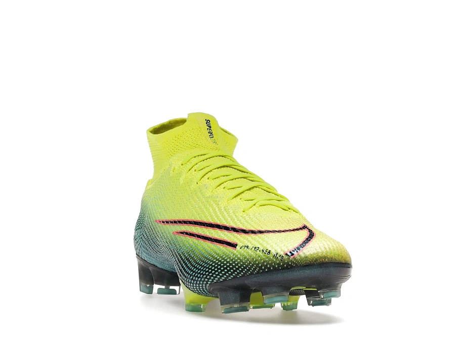 Фото № 3 с приближением к товару «‎Nike Mercurial Superfly 7 Elite MDS FG Lemon Venom»