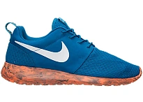 Фото № 1 с приближением к товару «‎Nike Roshe Run Marble Military Blue Orange»
