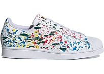 Фото № 1 с приближением к товару «‎adidas Superstar Splashes, Splatter and Drips White»