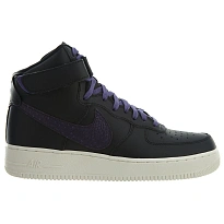 Фото № 1 с приближением к товару «‎Nike Air Force 1 High 07 LV8 Black Court Purple Sail»