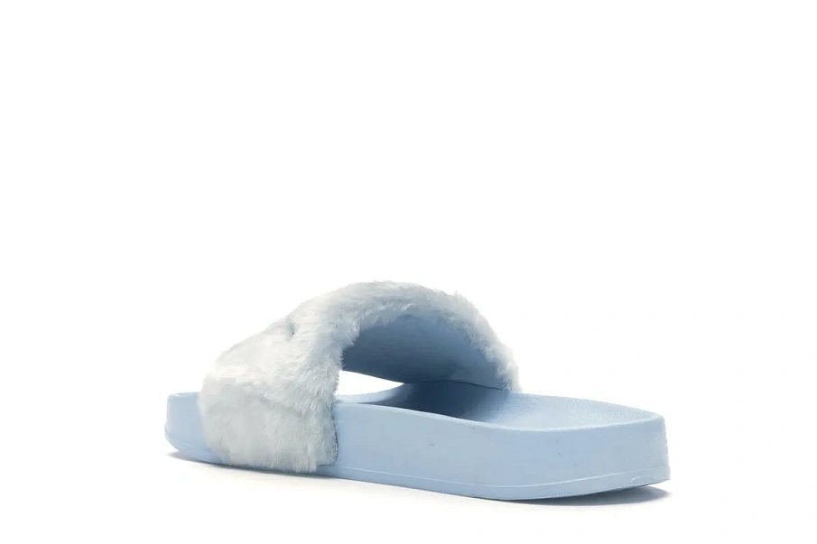 Фото № 6 с приближением к товару «‎Puma Fur Slide Rihanna Fenty Cool Blue »