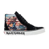 Фото № 1 с приближением к товару «‎Iron Maiden x Vans SK8-Hi LX The Trooper»