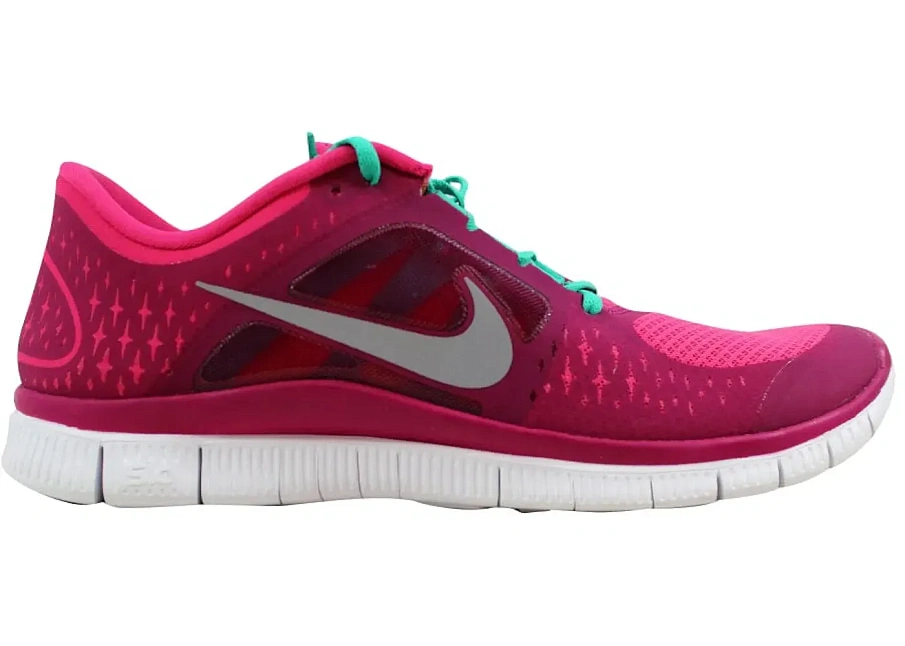 Фото № 1 с приближением к товару «‎Nike Free Run+ 3 Pink Force/Reflect Silver-Sport Fuchsia »