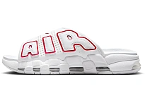 Фото № 1 с приближением к товару «‎Nike Air More Uptempo Slide White University Red»