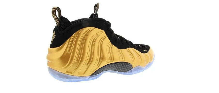 Фото № 6 с приближением к товару «‎Nike Air Foamposite One Metallic Gold»