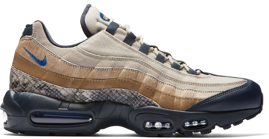 Фото № 1 с приближением к товару «‎Nike Air Max 95 Snakeskin Newsprint»
