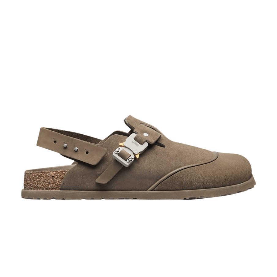Фото № 1 с приближением к товару «‎Dior x Birkenstock Tokio Mule Khaki»