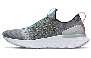 Nike React Phantom Run Flyknit 2 Blue Pink - 1